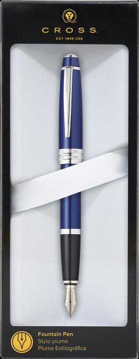 Image du produit Cross Stylo plume Bailey Laque bleue M (bleu-laque, 1 x)