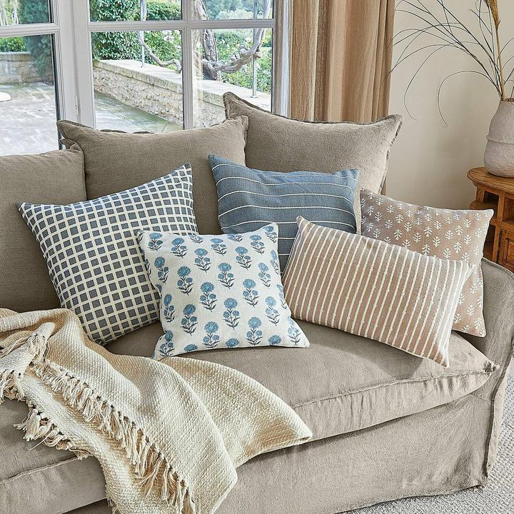 Produktbild Loberon Kissenhülle 5er Set Xantelle bunt (30 x 50 cm)