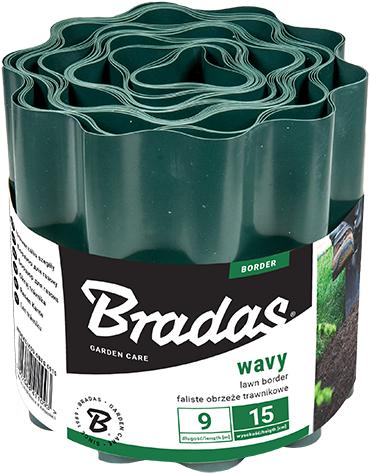 Image du produit Bradas Bordure de pelouse ondulée (900 cm)