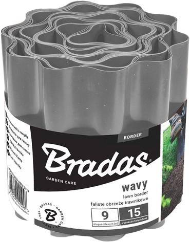 Image du produit Bradas Bordure de pelouse ondulée (900 cm)