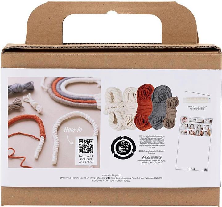 Produktbild Creativ Company Mini Macramé Regenbogen