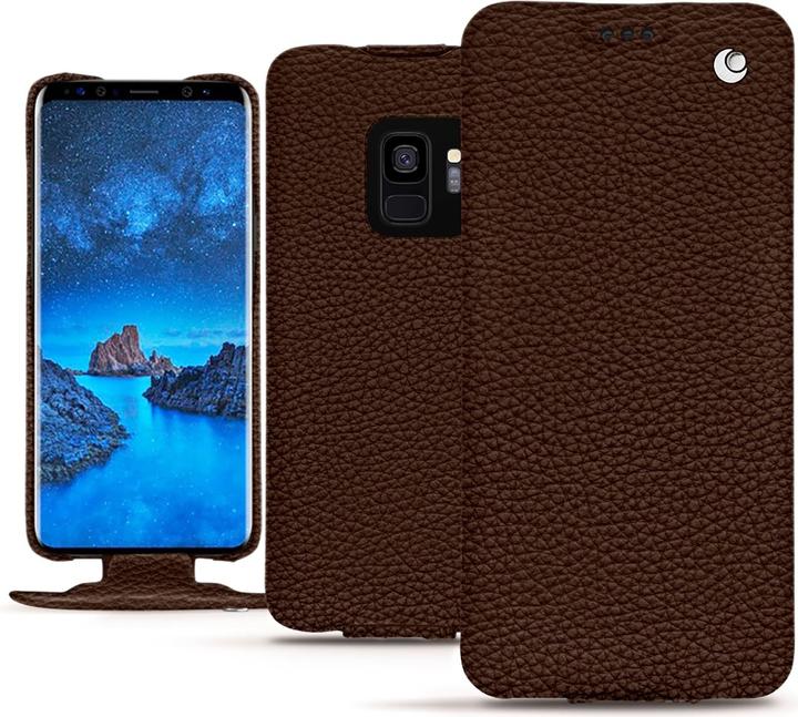 Actual product image Noreve Leather cover vertical (Samsung Galaxy S9+)