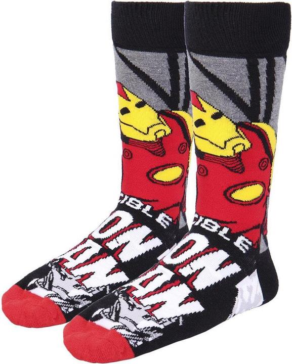 Produktbild NoName MARVEL - Avengers - Pack de 3 paires de chaussettes (T40-46) (3er Pack, 36 - 41)