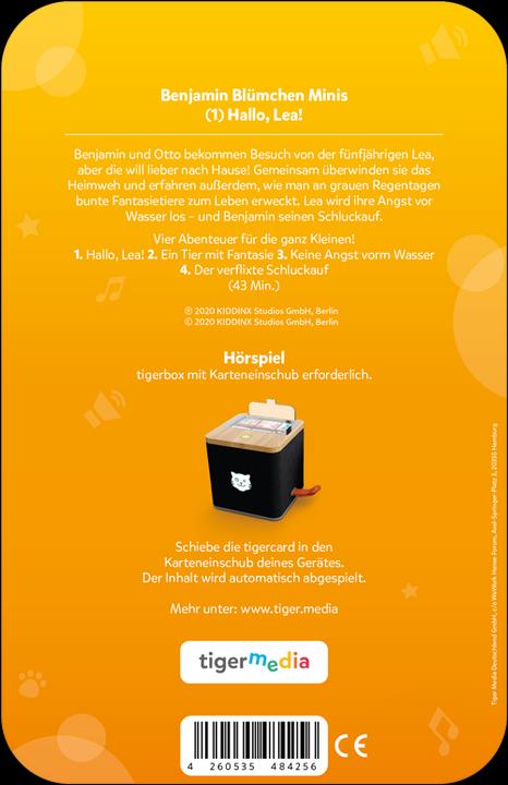 Immagine prodotto Tigermedia Tigercard- Benjamin Blümchen Minis (1): Ciao, Lea! (Tedesco)