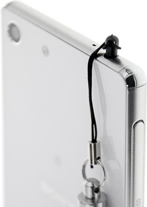 Actual product image Avizar Universal purple retractable touchscreen stylus - 3.5mm jack plug