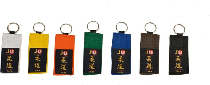 Actual product image Ju-Sports Keychain belt judo