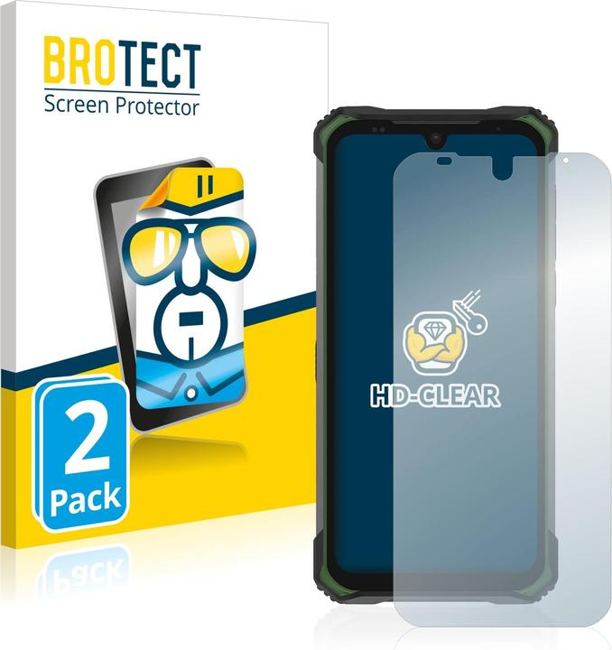Immagine prodotto BROTECT Pellicola Trasparente (2 Pezzo/i, Doogee S86 Pro)