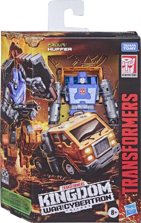 Actual product image Hasbro Transformers Generations War For Cybertron Kingdom: Deluxe Huffer