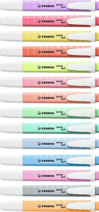 Produktbild STABILO swing cool Pastel Textmarker (Grün, Hellgrün, 4 mm, 1 x)