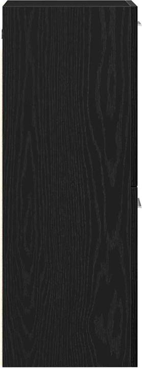 Produktbild VidaXL Bad-Wandschrank Schwarz Eiche 30x30x80 cm Spanplatte (30 x 30 x 80 cm)