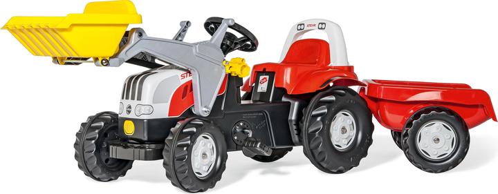 RollyKid Steyr loader and trailer