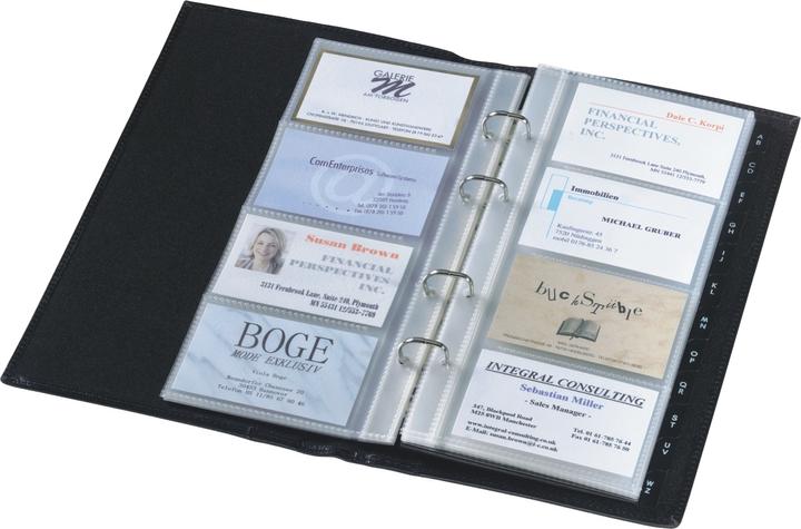 Produktbild Sigel Ice Visitenkartenringbuch Torino (9 x 6 cm)