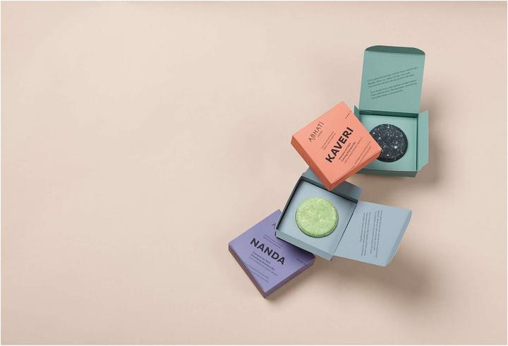 Actual product image Abhati Kaveri Calming Shampoo Bar (Solid shampoo)