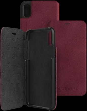 Immagine prodotto Bugatti Custodia per libretti Parigi Ultrasuede (Apple iPhone XS, Apple iPhone X)