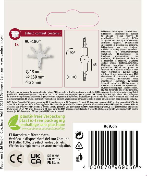 Produktbild Paulmann URail Gelenk-Verbinder