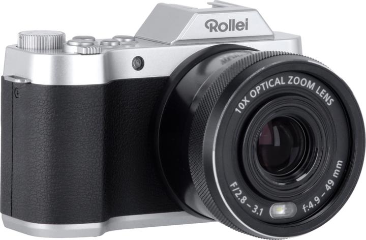 Actual product image Rollei Powerflex 10x Retro I 64 MP Digitalkamera mit 4K (64 Mpx, 1/2.8")