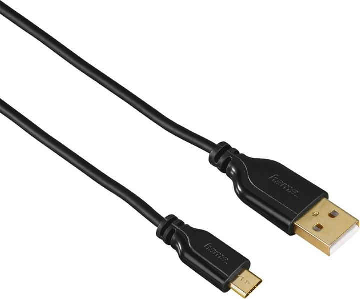Actual product image Hama USB-A - Micro-USB (0.75 m, USB 2.0)