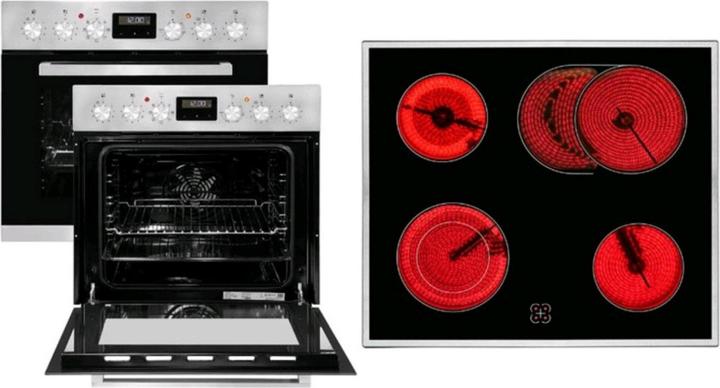 Actual product image Exquisit Exqu Cooker Set EHE157-2URBZ Set | Inoxlook