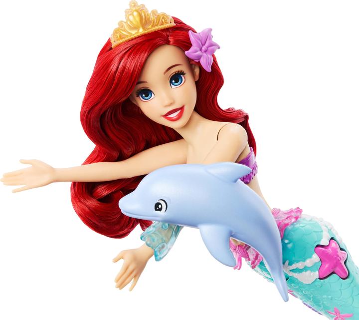 Image du produit Mattel Disney – Coffret Poupée et Accessoires Ariel et ses Amis de l’Océan