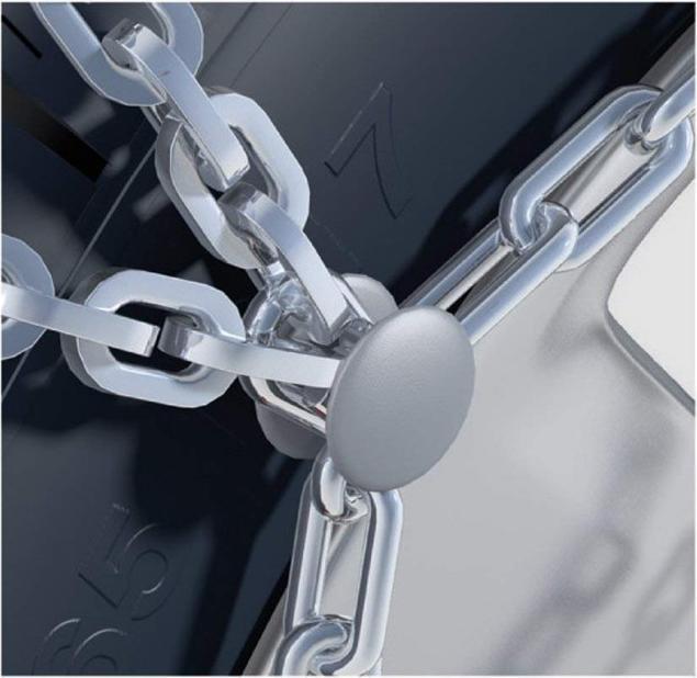 Actual product image König Chain ThuleKing XD16 Gr 265 16mmSnow Chains