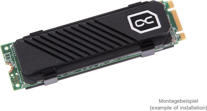 Actual product image Alphacool HDX Pro Air-M.2 NVMe 2280 SSD| 1019563