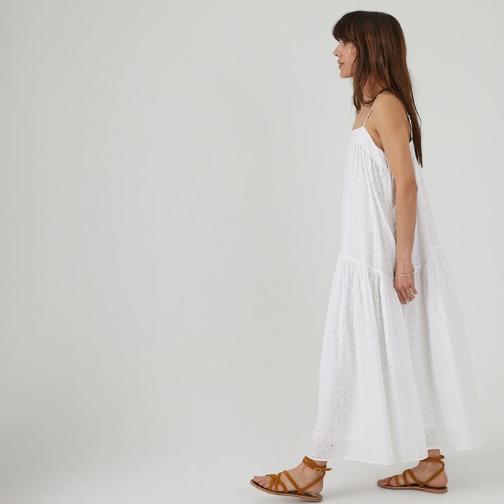 Produktbild La Redoute Collections Langes Kleid mit schmalen Trägern (32)