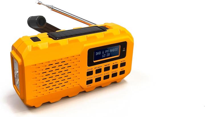 Actual product image Newtro Multifunctional crank radio (FM, DAB)
