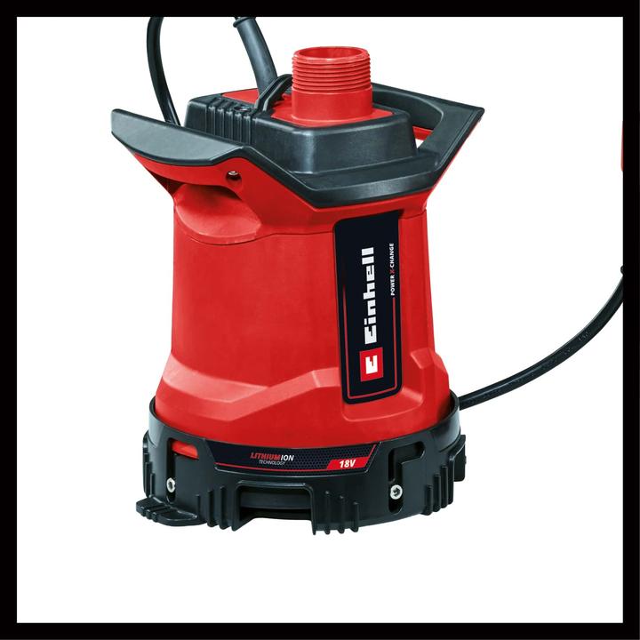 Produktbild Einhell GE-DP 18/25 LL Li Power X-Change 4181590 Schmutzwasser-Tauchpumpe mehrstufig 7000 l/h 5m (Schmutzwasserpumpe)