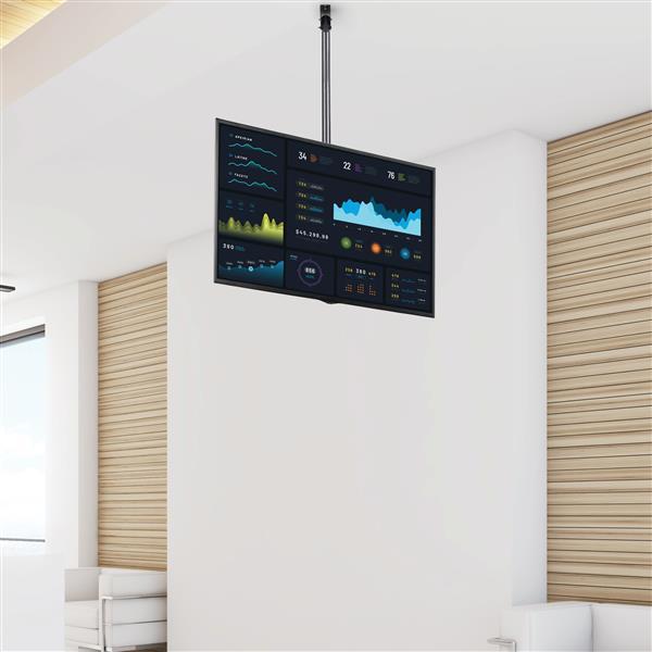 Actual product image StarTech TV Mount Ceiling Long Pole (Ceiling, 75", 50 kg)