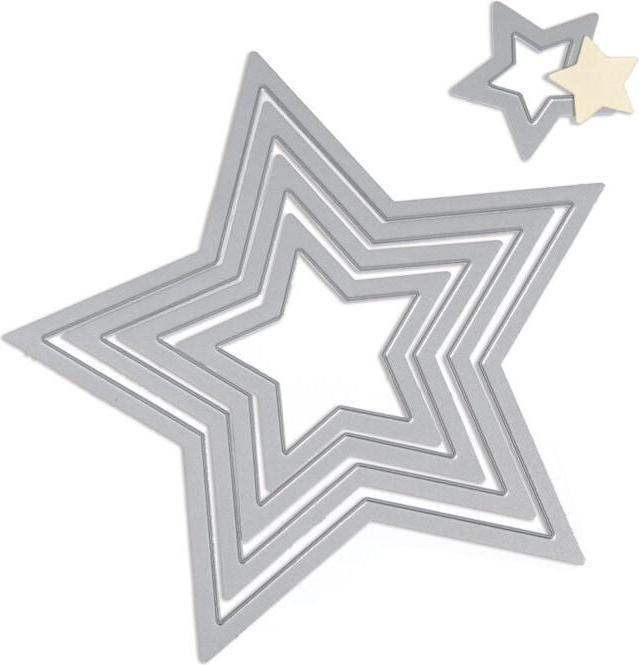 Produktbild Sizzix Framelits Stanzschablonen-Set 5 PK Sterne