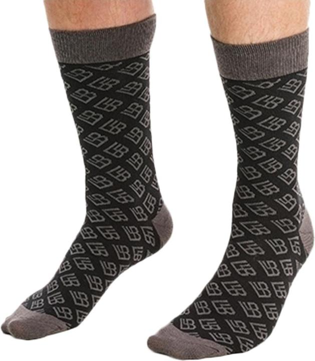 Actual product image Laurence Llewelyn-Bowen Monoglam socks (3-pack) (pack of 3, L)