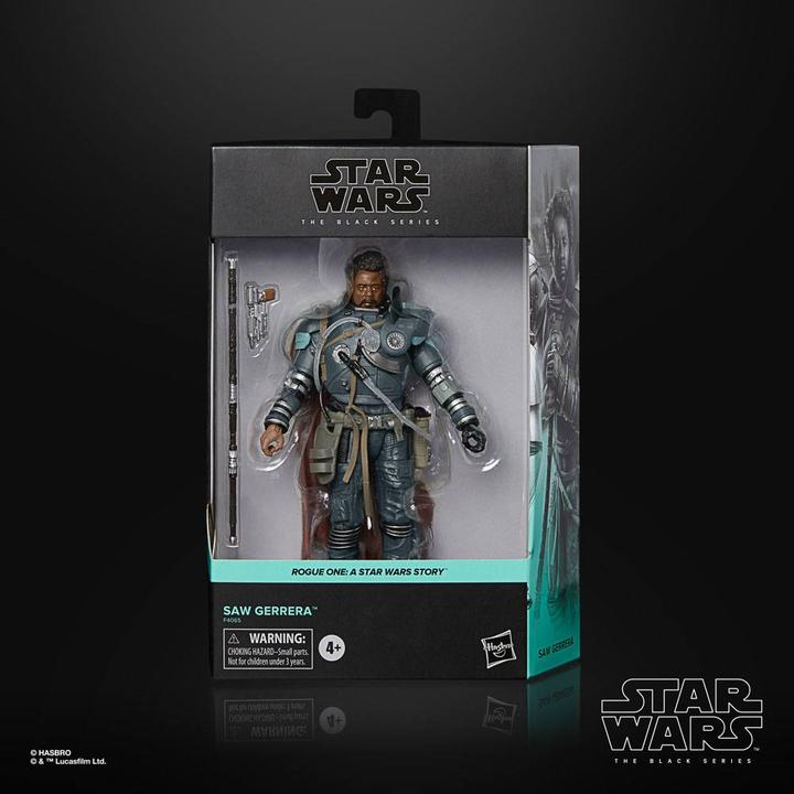 Image du produit Hasbro The Black Series Saw Gerrera 15 cm grosse Sammelfigur zu Rogue One: A Star Wars Story, für