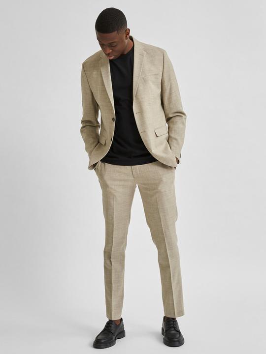 Image du produit Selected Homme Pantalon en fibres de lin mélangées légères