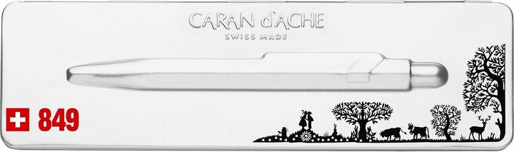 Immagine prodotto Caran d'Ache 849 Scherenschnitt mit Etui (Argento, Nero, 1 x)