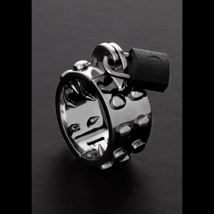 Actual product image Steelo Kalis Teeth Spiked Chastity Device (7.20 cm)