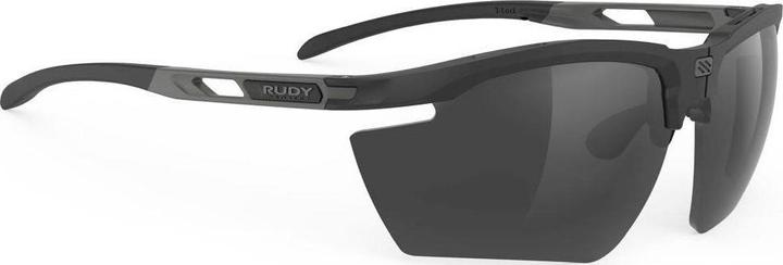 Rudy Project Magnus Fahrradbrille (Schwarz, Smoke Black)