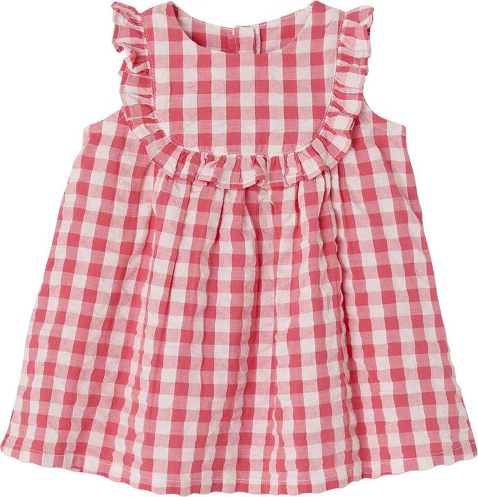 Produktbild Vertbaudet Baby-Set mit Vichykaro: Kleid & Slip (62)