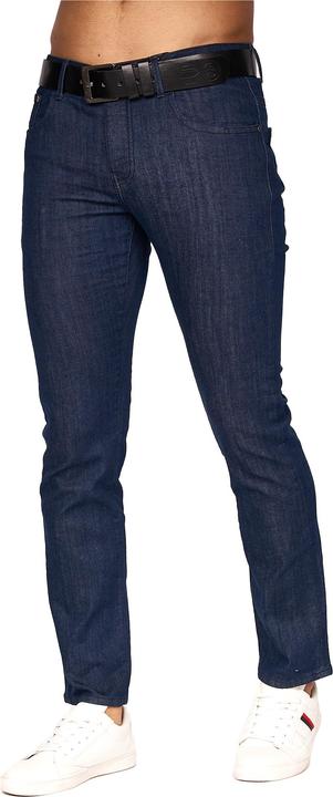Actual product image Crosshatch Mens Farrowed Stretch Jeans (32)