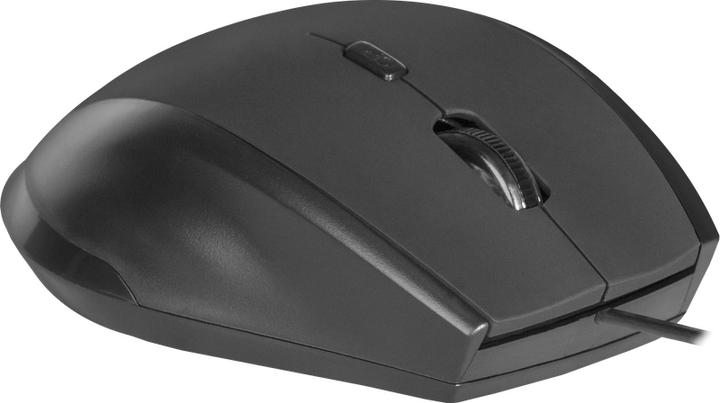 Actual product image Defender MOUSE ACCURA MM-362 CZARNA OPTICAL 1600DPI 6P (Cable)