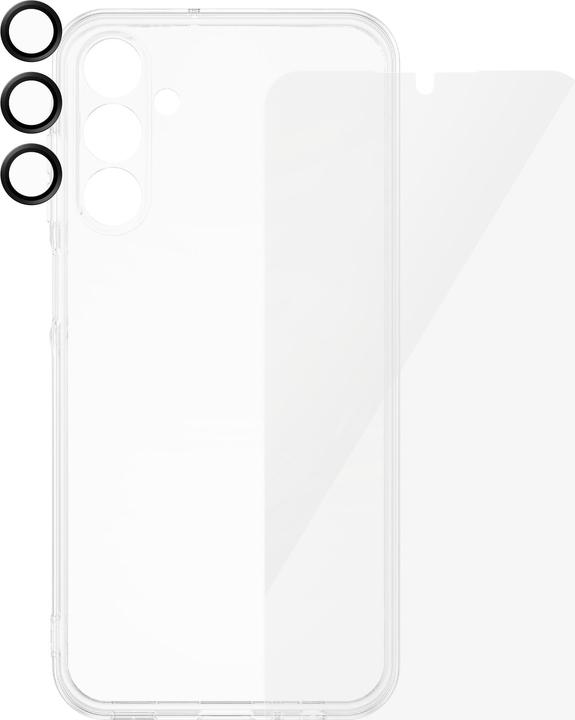 Actual product image Safe Edge to Edge Glass + Case (1 Piece, Samsung Galaxy A14 5G)