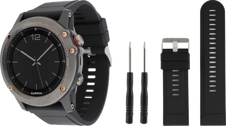 Actual product image Deltalabs Sport Armband Garmin Fenix 6 / 6 Pro / 5 / 5 Plus / Forerunner 935 (Silicone)