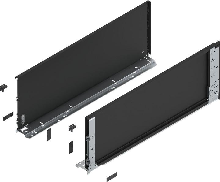 Produktbild Blum LEGRABOX special edition Innenzarge Höhe F, NL 650 mm, Carbonschwarz