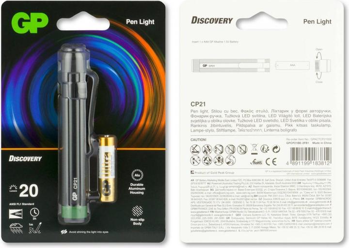 Image du produit GP Lighting GP Discvery CP21 (11.50 cm, 20 lm)