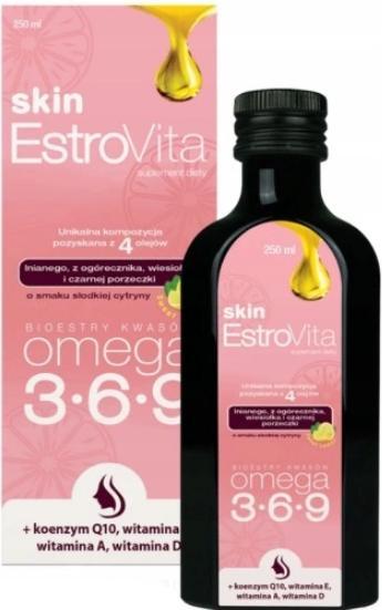 Actual product image Skotan Pharma Estrovita Skin Lemon, 250 ml (Tonic water, 250 ml)