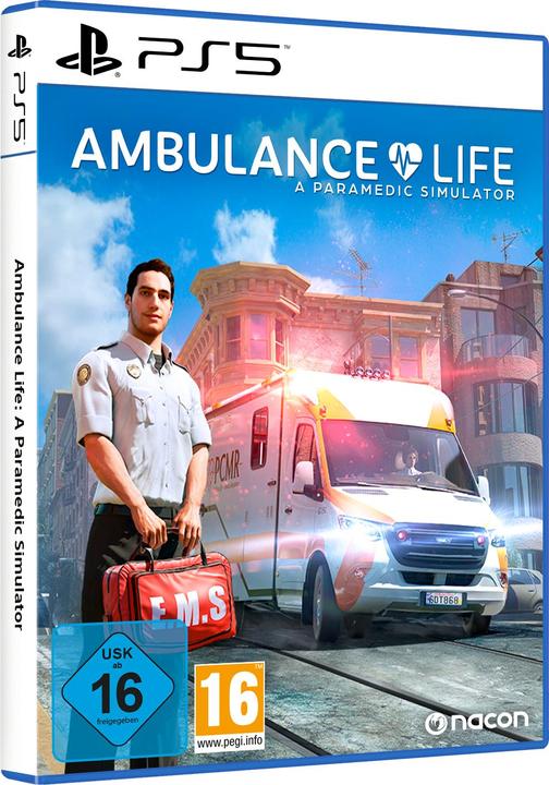 Productafbeelding Nacon Gaming Ambulance leven: een simulator voor paramedici (PS5, DE)