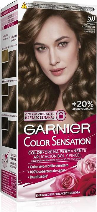 Garnier COLOR SENSATION #5,0 castaño luminoso (#5,0 castaño luminoso)
