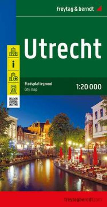 Produktbild Utrecht, Stadtplan 1:20.000, freytag &