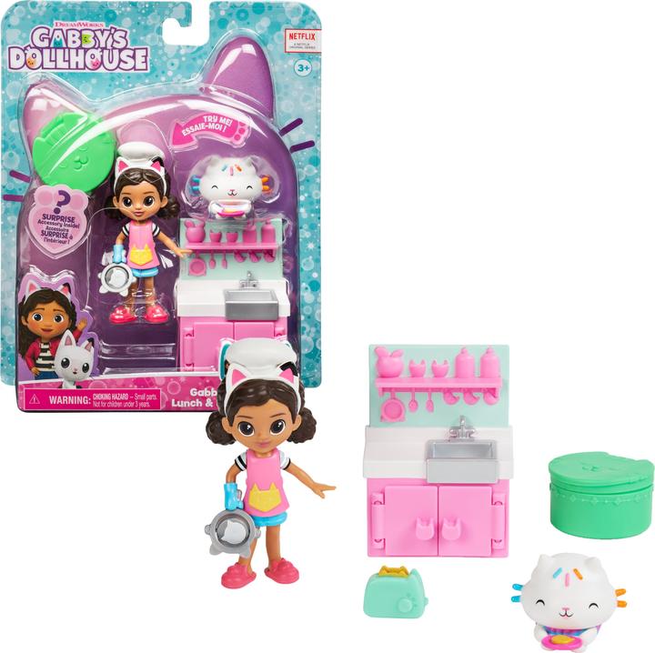 Produktbild Spin Master Gabby's Dollhouse Cat-Tivity Pack Lunch And Munch