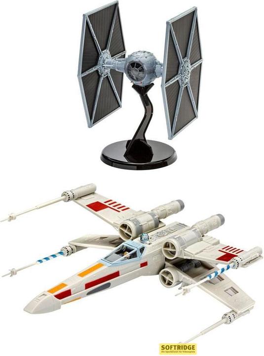 Actual product image Revell Gift Set X-Wing Fighter + TIE Fighter