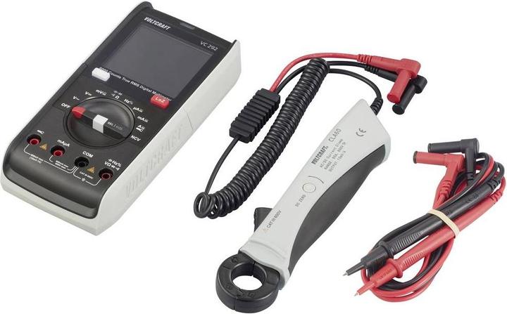 Immagine prodotto Voltcraft VC292 Multimetro portatile calibrato (ISO) con display digitale CAT III 600 V (CAT III 600V)